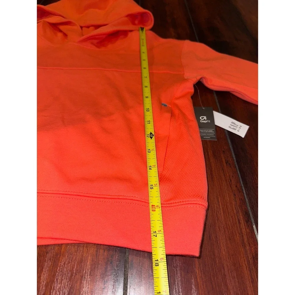 GAP Kids Hoodie Pullover Activewear Pockets Casual Comfy‎ Orange size XS